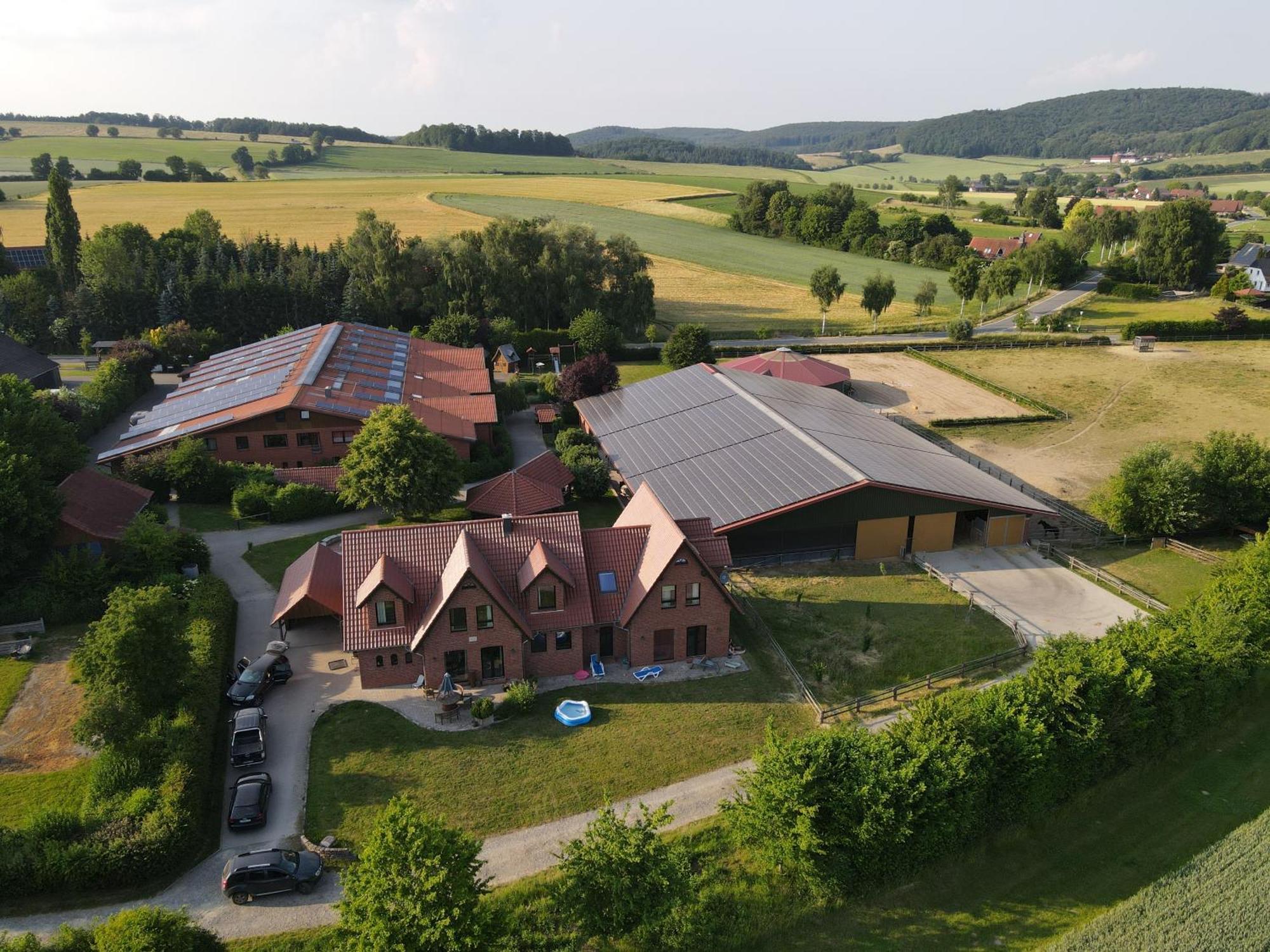 Idyllische Ferienwohnung Im Kalletal Екстер'єр фото